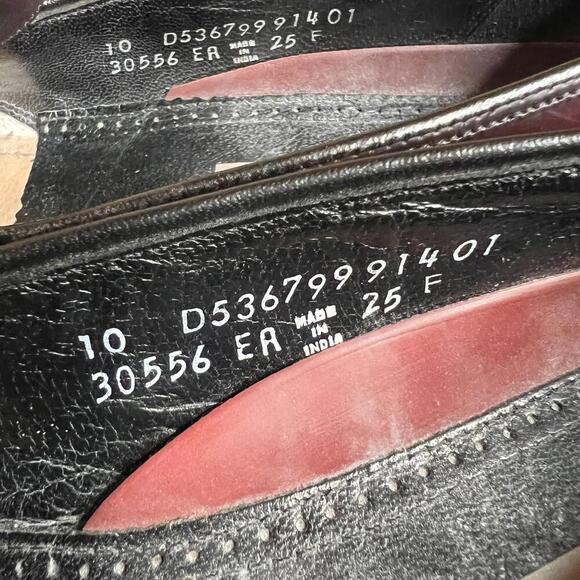 Vintage Florsheim Tassel Loafers Burgundy Leather Men’s Size 10 - Picture 6 of 9